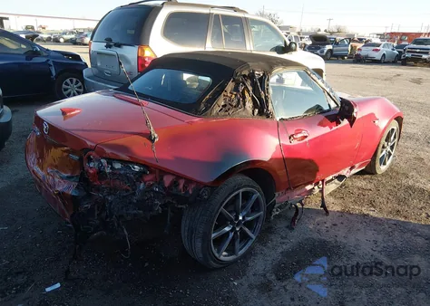 2016 Mazda Mx-5 Miata Grand Touring z USA, uszkodzony, nr VIN JM1NDAD7XG0100205